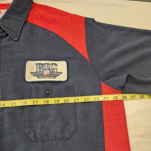 Red Kap Men's Color Block Work Shirt, Size Xlarge - Picture 4 of 8